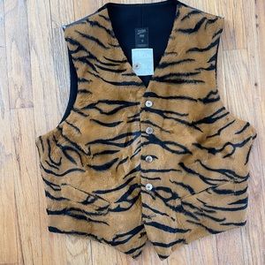 Vintage Jean Paul Gaultier Faux Tiger Vest